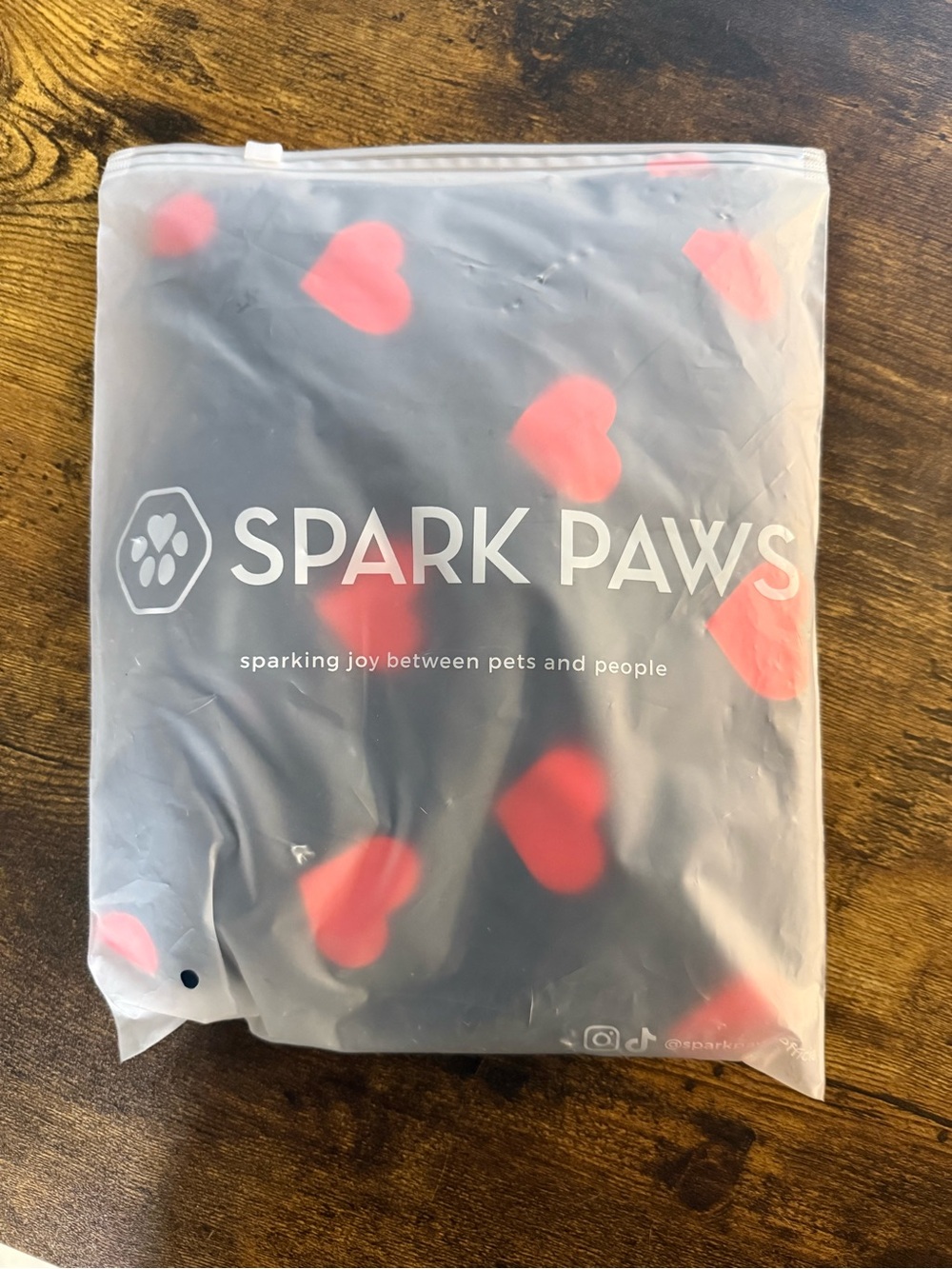 Spark Paws Dog Pajamas- Heart